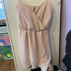 Baby pink dress